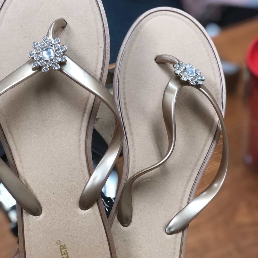 Flip flops never worn